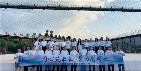 用心筑未来 聚力创辉煌 尊丰科技安化茶乡花海团建之旅
